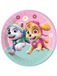 Paw Patrol Skye And Everest Fsc Paper Plates Next Generation Large 23Cm 8St