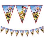 Paw Patrol Rescue Heroes Fsc Paper Triangle Flag Banner (9 Flags) 1St