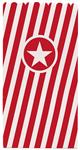 Party Essentials Fsc Paper Pop Corn Bag Red 6St