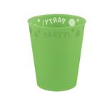 Party Reusable Fluorescent Products Party Reusable Semi Transparent Cup 250Ml Fluo Green 1St