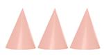 Party Essentials Fsc Rose Gold Hats 6St