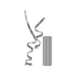 Party Essentials Fsc Metallic Silver Streamers 1St