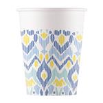 Everyday Designs Ethnic Design Paper Cups 200Ml (Wm) 8St