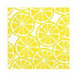 3 Ply Paper Napkins Three Ply Paper Napkins 25X25Cm Lemon Slices 20St