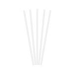Paper Drinking Straws Fsc White Paper Drinking Straws 19.7X0.6Cm 100St