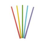 Paper Drinking Straws Fsc Paper Drinking Straws In 5 Different Colors 19.5X0.6Cm 50St