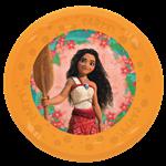 Moana Ii Sailing Spirit Party Reusable Plates 21Cm 4St