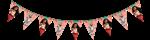 Moana Ii Sailing Spirit Fsc Paper Triangle Flag Banner (9 Flags) 1St