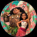 Moana Ii Sailing Spirit Fsc Paper Plates Next Generation Medium 20Cm 8St