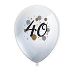 Milestone Happy Birthday Printed Latex Balloons 