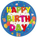Kokliko Happy Birthday Fsc Paper Plates Next Generation 23Cm 8St