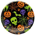 Happy Halloween Party Fsc Paper Plates Next Generation Large 23Cm 8St