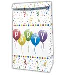 Happy Birthday Streamers Fsc Paper Party Bags 4St