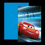 Cars Victory Is Mine Fsc Invitations & Envelopes 6St