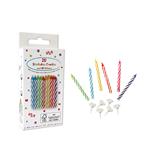 Birthday Candles Birthday Candles With Holders In Fsc Paper Box 20 & 10St