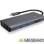 ICY BOX IB-DK4070-CPD USB Type-C Dockingstation 12 aansl.