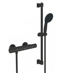 Grohe Precision Start Thermostatische douchemengkraan Mat Zwart