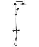 Grohe Vitalio Joy Systeem 260 Douchesysteem met thermostaatkraan Mat Zwart