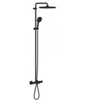 Grohe Vitalio Comfort 250 Douchesysteem met badthermostaat Mat Zwart