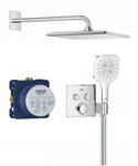 Grohe Precision SmartControl Perfect shower set met Vitalio Rain Mono 310 Cube Chroom