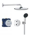 Grohe Precision Thermostat Perfect shower set met Vitalio Start 250 Chroom