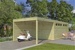 NIEUW modern houten garage 7211EXT300IMG