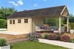 Nieuw cottage houten tuinhuis  3603EXT