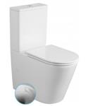 BWS AVI duoblok Rimless Glans wit Tornado Spoeling incl zitting PK (AO optioneel)