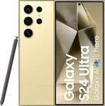 Nieuwstaat Samsung Galaxy S24 Ultra 5G 256GB (model 2024) geel + 12 maanden garantie