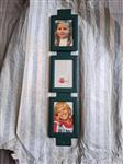 Vintage Hangende Fotokadertjes in Echt Leder