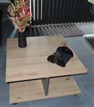 Salontafel op wieltjes