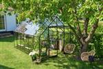 Tuinkas Qube 812, zwart gecoat