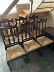 6 stoelen kopie antiek