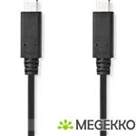 USB-Kabel | USB 3.2 Gen 2x2 | USB-C Male | USB-C Male | 240 W | 8K@30Hz | 20 Gbps | Vernikkeld