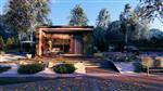Frame Panel Modular House with 22.7 m² Terrace