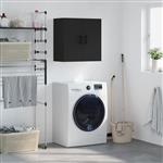vidaXL Wandkast 60x31x60 cm bewerkt hout zwart