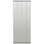 vidaXL Vliegengordijn 100x220 cm polyester mesh zwart