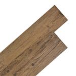 vidaXL Vloerplanken zelfklevend 5,02 m² 2 mm PVC walnoot bruin