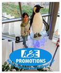 pinguin met ijsblokken xl verhuur ijstroon gent