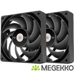 Thermaltake TOUGHFAN 12 Pro Computer behuizing Ventilator 12 cm Zwart 2 stuk(s)