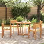 vidaXL Tuinstoelen 4 stuks 50x53x80 cm massief acaciahout