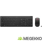 Lenovo 4X31N50746 toetsenbord Inclusief muis RF Draadloos QWERTY Amerikaans Engels Zwart