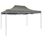 vidaXL Partytent inklapbaar 3x4 m staal antraciet