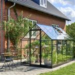 Tuinkas Qube 610, zwart gecoat