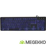 Gembird KB-UML3-02 toetsenbord Thuis/Werk USB QWERTY Amerikaans Engels Zwart
