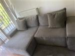 Lounge opberg slaapbank 