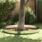 vidaXL Gazonranden 5 pcs Zilver 100 x 25 x 0.07 cm