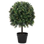 vidaXL Kunstboom Groen 35 x 35 x 50 cm Kunststof