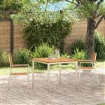 vidaXL Tuinstoel 2 pcs Bruin 56x54,5x87cm Massief acaciahout