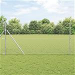 vidaXL Kettenschakelhek Zilver 10 x 1.4 m Ge galvaniseerd staal